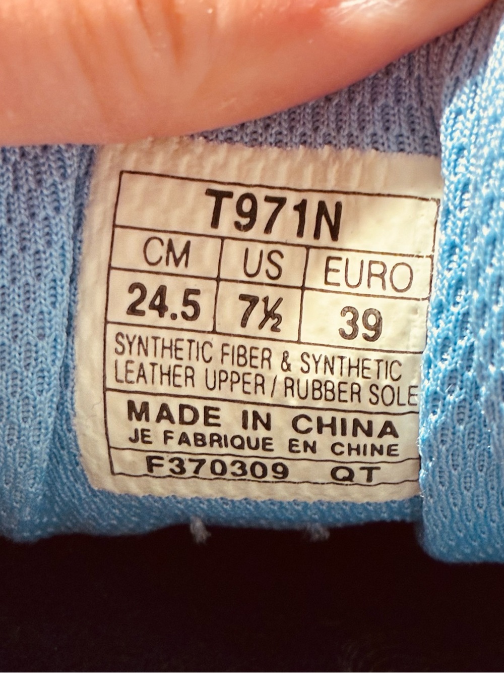 ASICS GEL-Phoenix T971N Running Shoes Gray Blue Women’s Size 7.5 - Picture 13 of 15